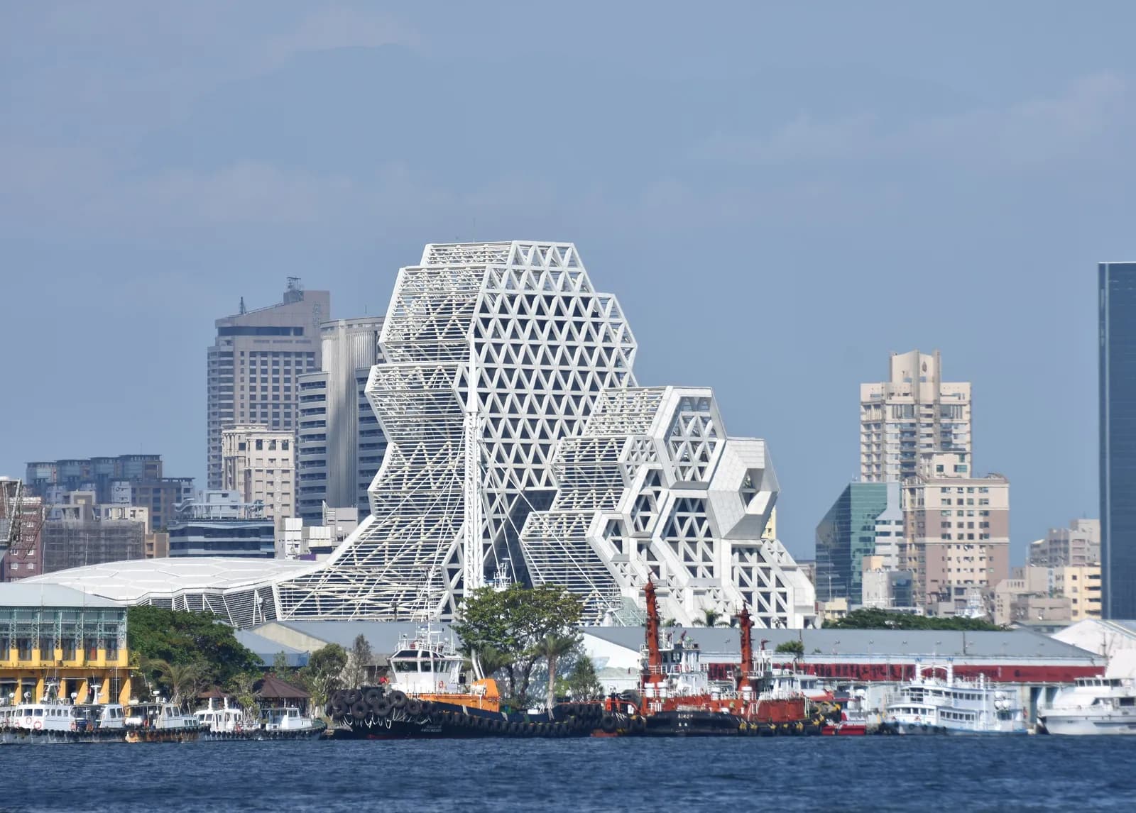 Kaohsiung Music Center on the Love River